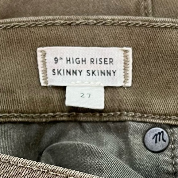 Madewell |  9" High Riser Skinny Skinny Jeans Size 27 - Picture 8 of 8